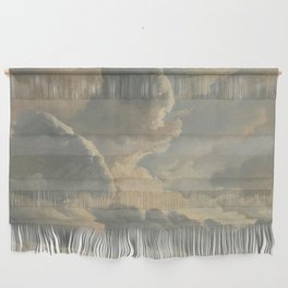 Study of Clouds with a Sunset near Rome Wall Hanging