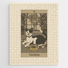 Taurus Cat Jigsaw Puzzle