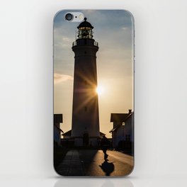 Hirtshals lighthouse iPhone Skin