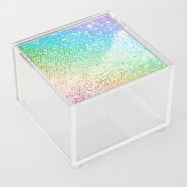 Rainbow Princess Glitter #5 (Faux Glitter) #shiny #decor #art #society6 Acrylic Box
