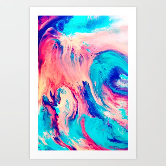 Spill Art Print