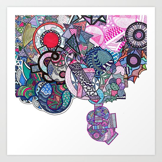 Combinations Art Print