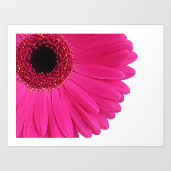 Hot Pink Art Print