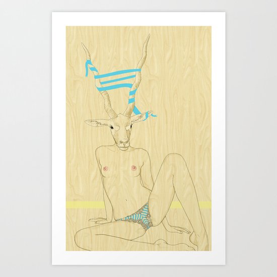 You Can Goat Your Own Way Art Print