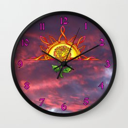 Tudor's Sunrise Wall Clock