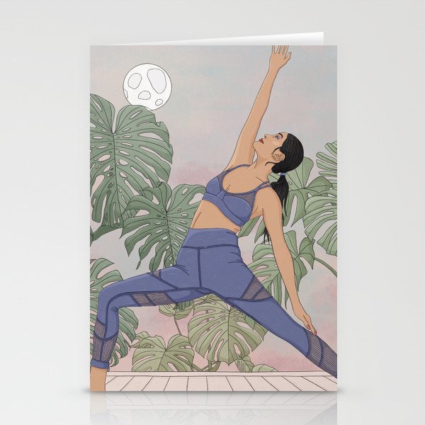 Yoga Retreat Stationery Cards