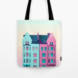 MALMO SWEDEN “magical house” - City Tote Bag