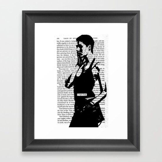 A Vague Hope Framed Art Print