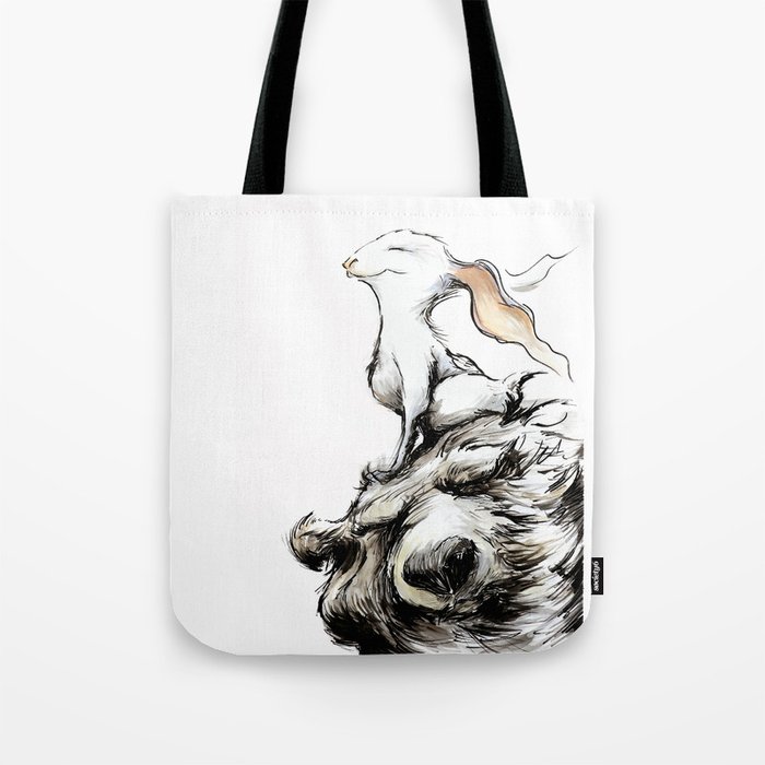 Feel the wind in your ears Tote Bag by tintaimpresa | Society6