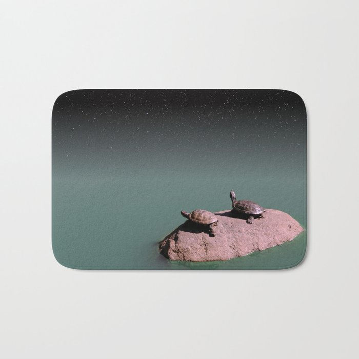 Stargazing Turtles Bath Mat