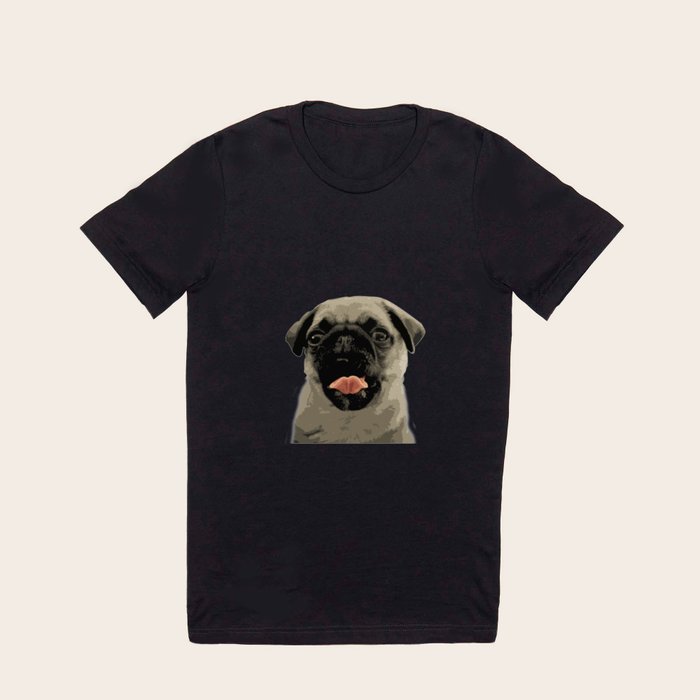 Pug Life Stencil T Shirt by whatsdanupto Society6