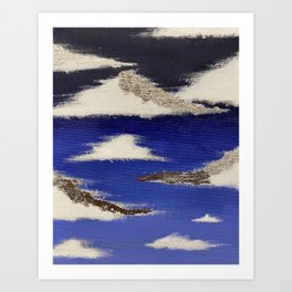 Blue Skies Art Print
