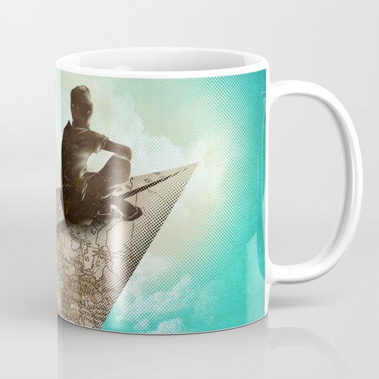 Paper Aeroplane Mug