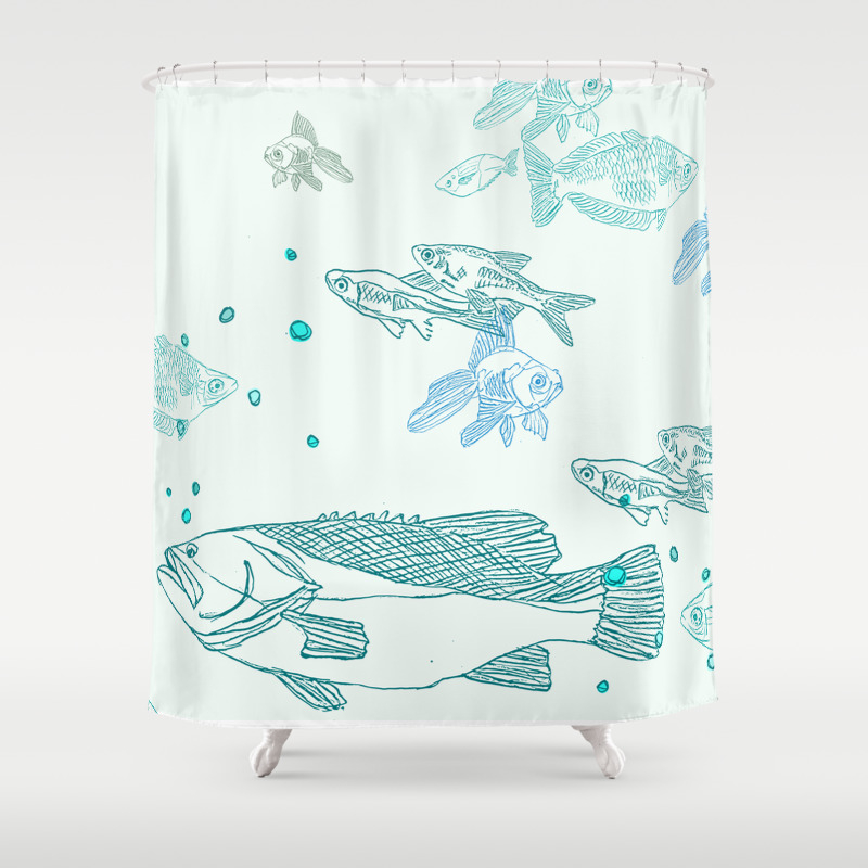 Under The Sea Shower Curtain By Irenecuesta Society6
