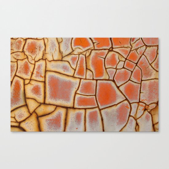 Cracked Canvas Print