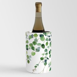 Eucalyptus Watercolor Wine Chiller