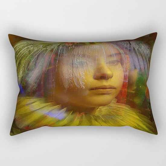 Wait your smile Rectangular Pillow