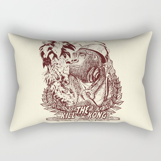 KILL THE KONG Rectangular Pillow