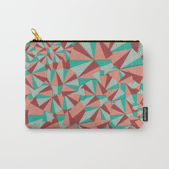 Marsala Pattern Carry-All Pouch