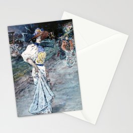 art by henry somm Stationery Card