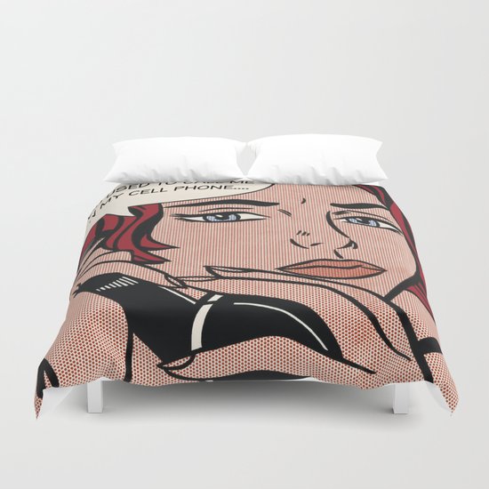 Hotline Bling Pop Art You Used To Call Me Duvet Cover By Tor X2