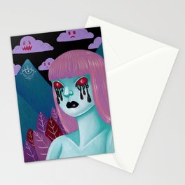 cry me a universe Stationery Cards