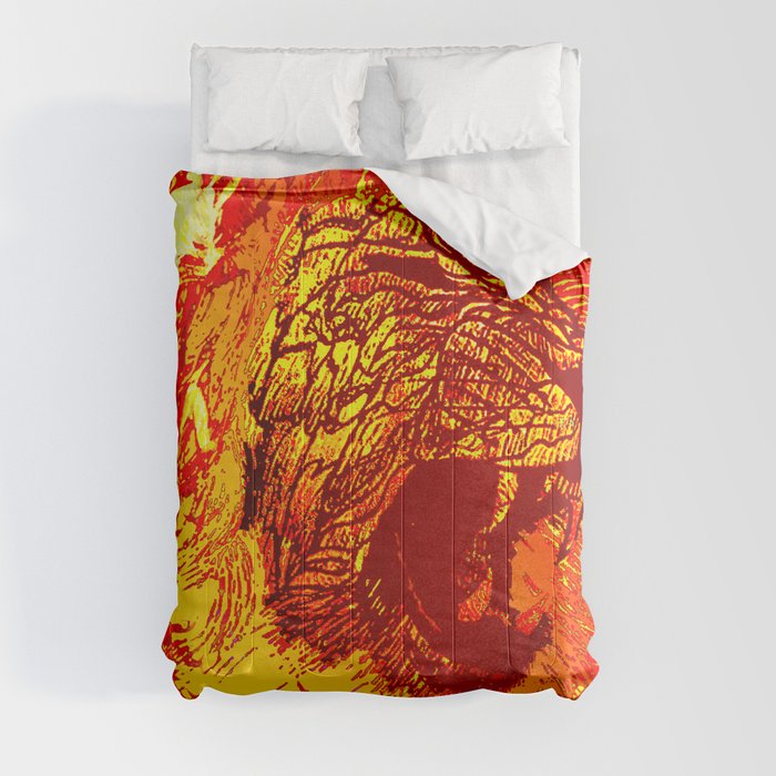 Lion Art Comforter