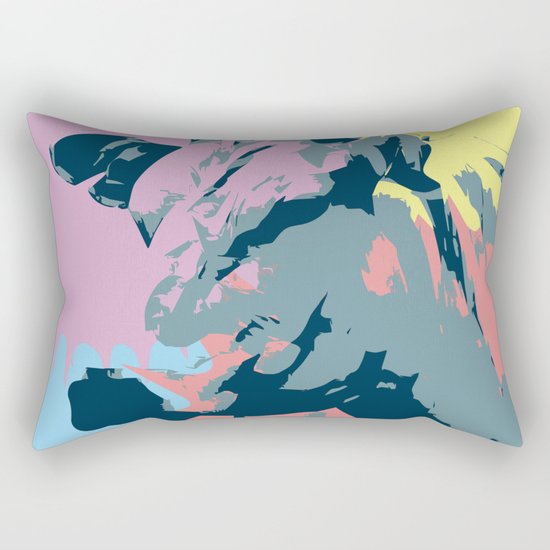 Happy Animal Rectangular Pillow