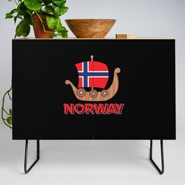 Norway Ship Norway Credenza