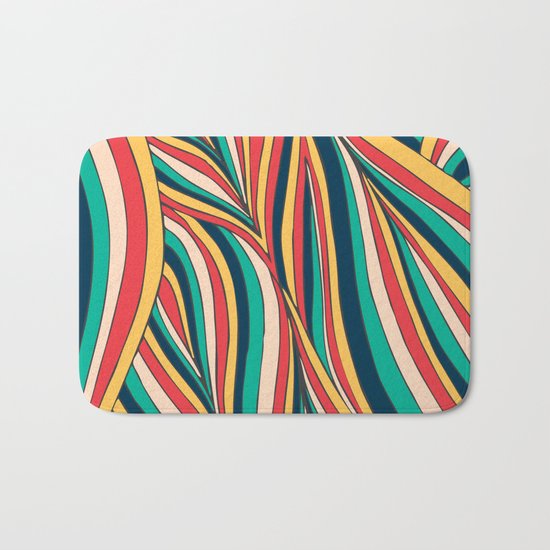 Retro Movement Bath Mat