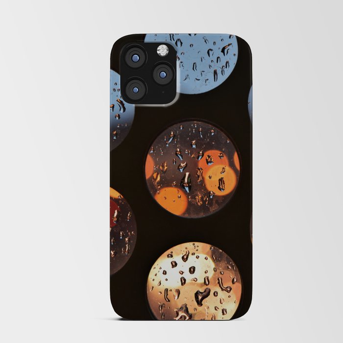 Lights in the rain iPhone Card Case