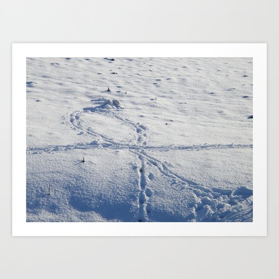 The Snow Giant Art Print