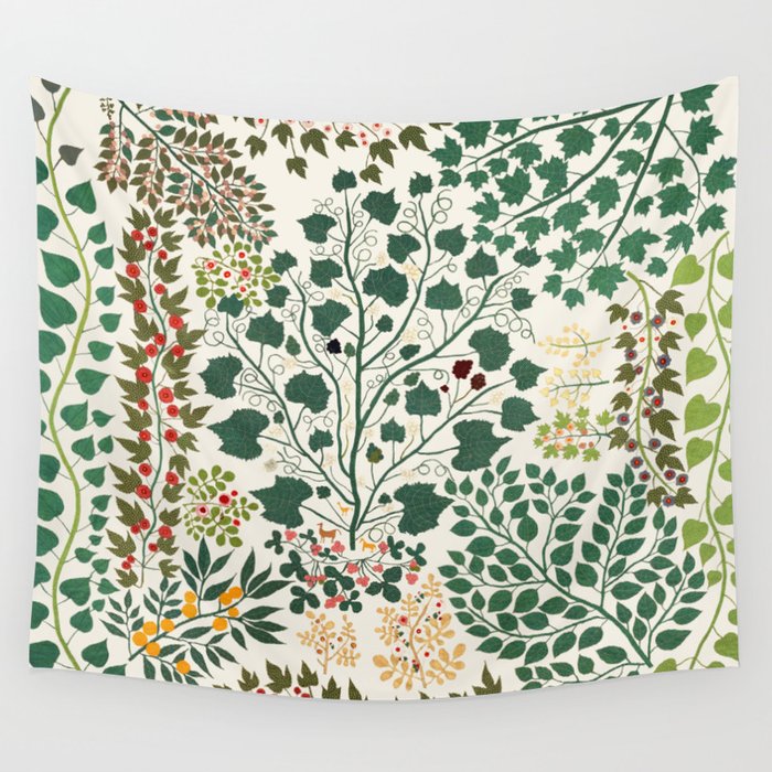 Branches and Vines Quilt by Ernestine Eberhardt Zaumseil Wall Tapestry