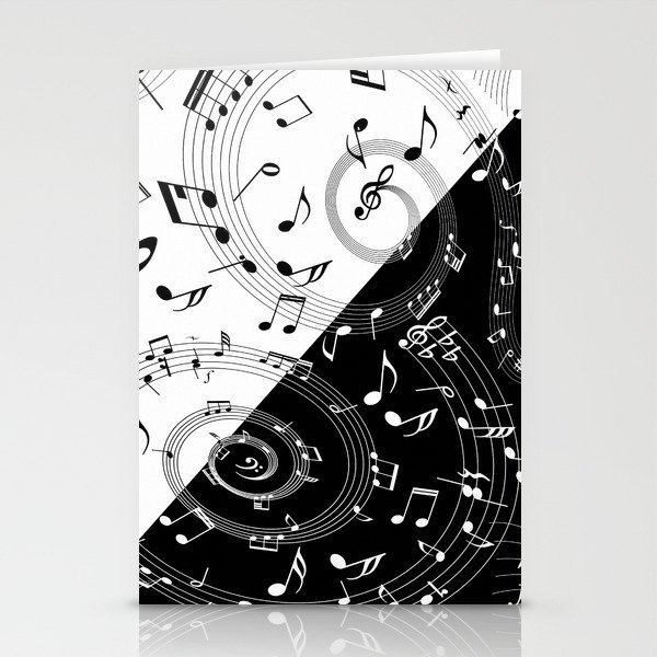 i love music Stationery Cards
