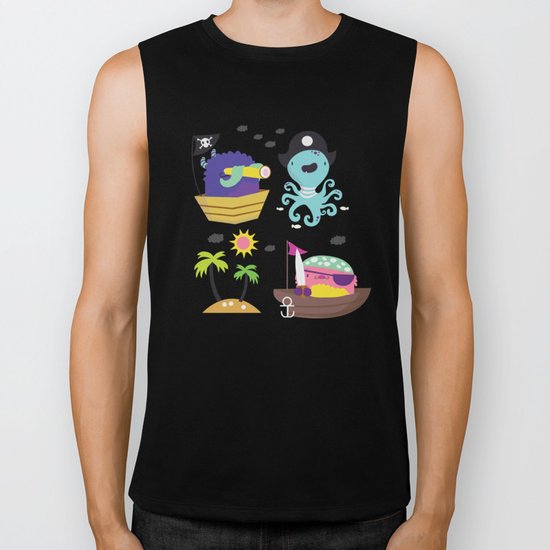 Pirates Biker Tank