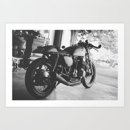 Cafe Racer Art Print