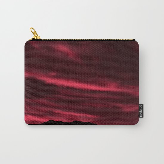 SW Burgundy Sunrise Carry-All Pouch