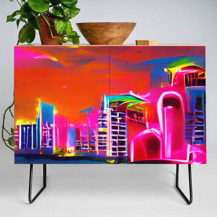 Miami Sunset Credenza