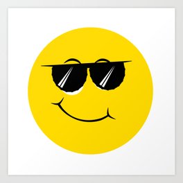 Summer Emoji Art Print