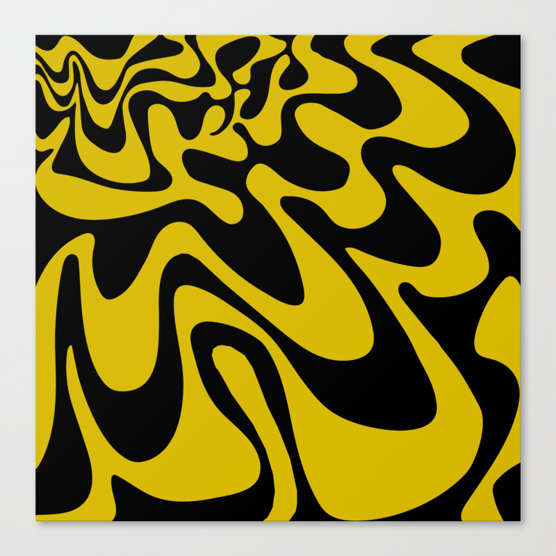 Swirly Whirly Abstract Pop Art Painting By Bruce Gray Canvas Print By Sculptorla Society6