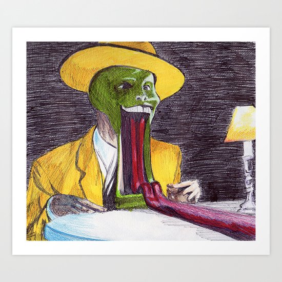 The Mask Art Print