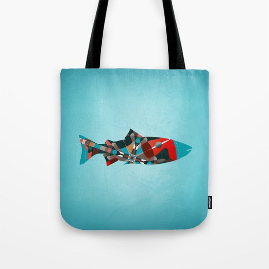 Salmon Tote Bag