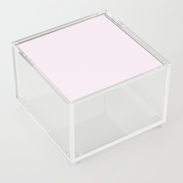Bubbles Pink Acrylic Box