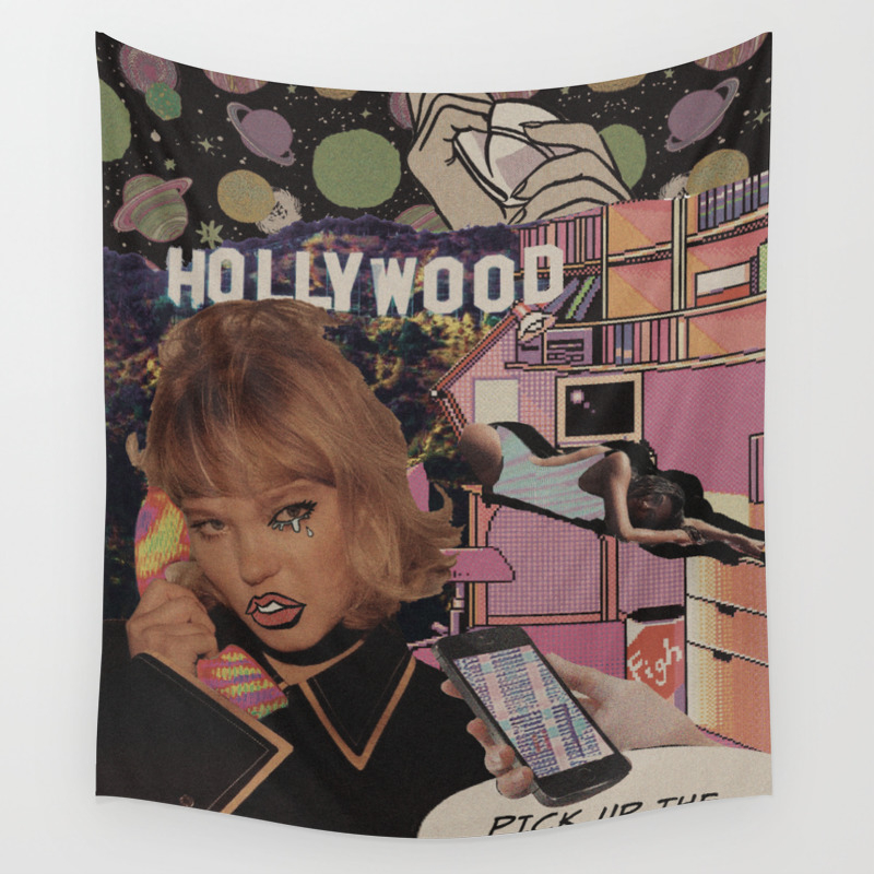 Pick Up The Phone Baby Wall Tapestry By Elianna Panakis Society6