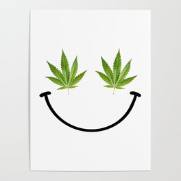 Weed Smile Poster
