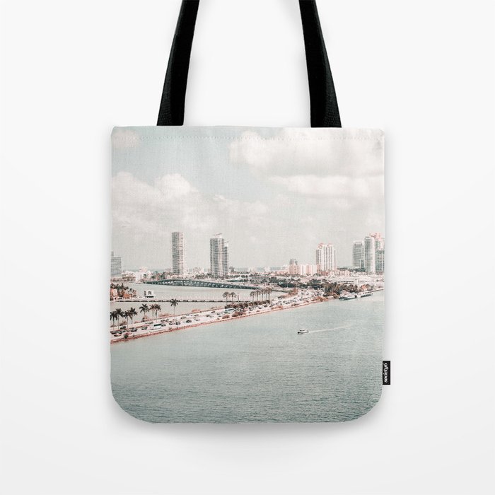 Miami Florida City Tote Bag