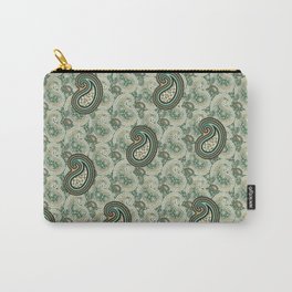 Excited Green Carry-All Pouch