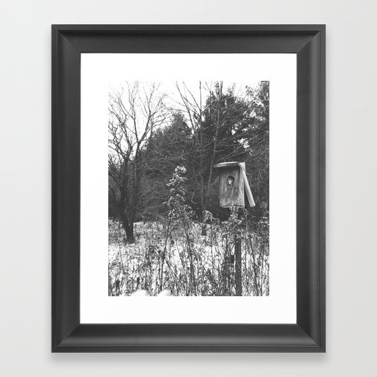 Birdhouse Framed Art Print