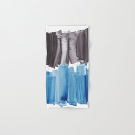 2   Abstract Expressionism Watercolor Painting 220331 Minimalist Art Valourine Original  Hand & Bath Towel