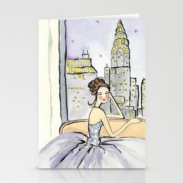 My View in New York City Stationery Cards